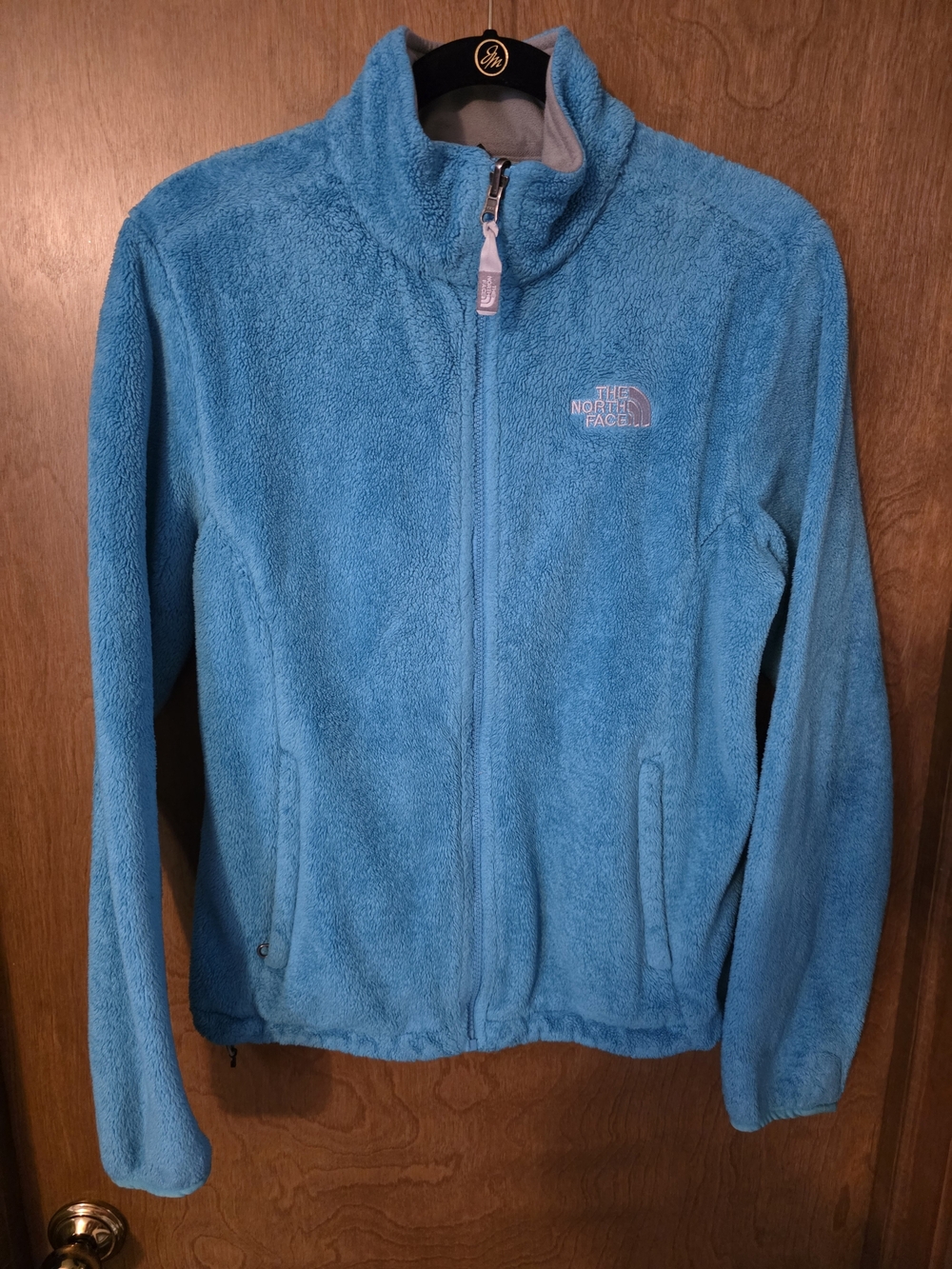 The North Face Women's Blue Fleece Full-Zip Jacket